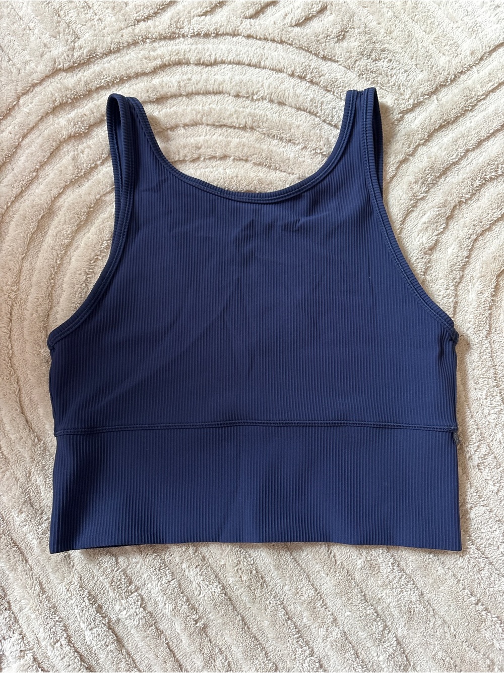 navy lululemon tank